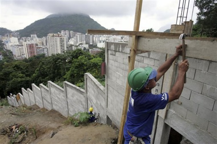 Brazil Walled Slums