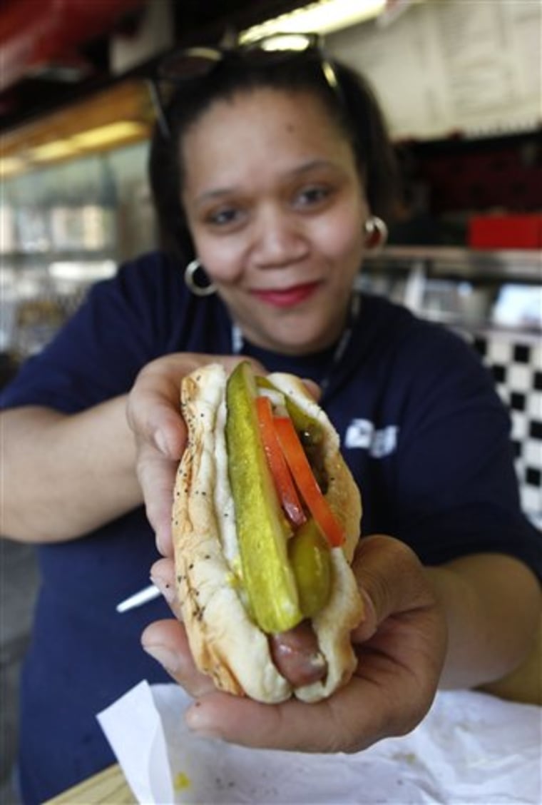 Hot dog maker steamed, sues competition