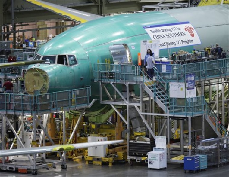 Boeing Orders For Freight, Commercial Jets Fall