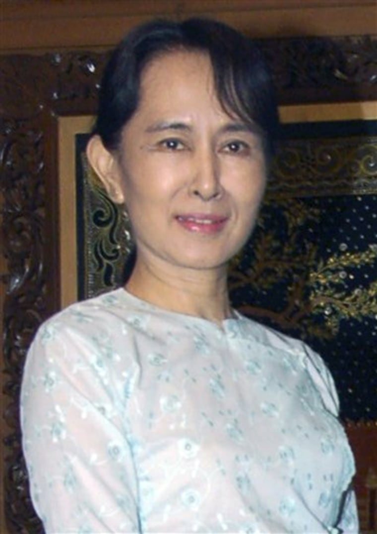 Myanmar Opposition Leader