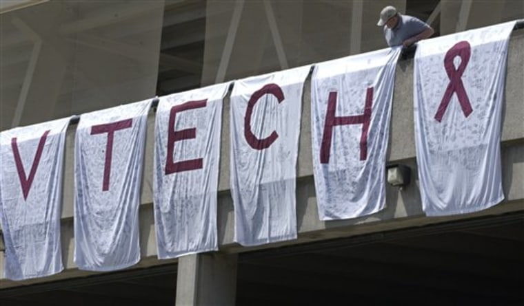 Virginia Tech Shooting Baseball