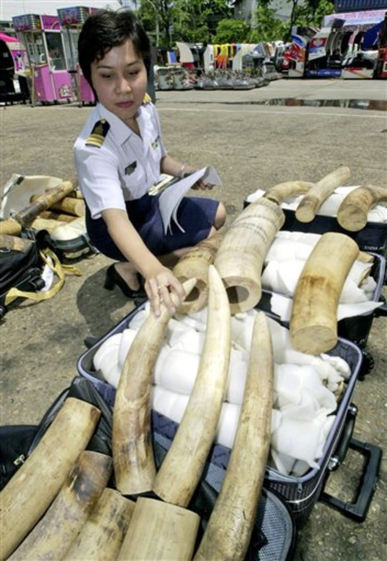 Thailand Ivory Bazaar