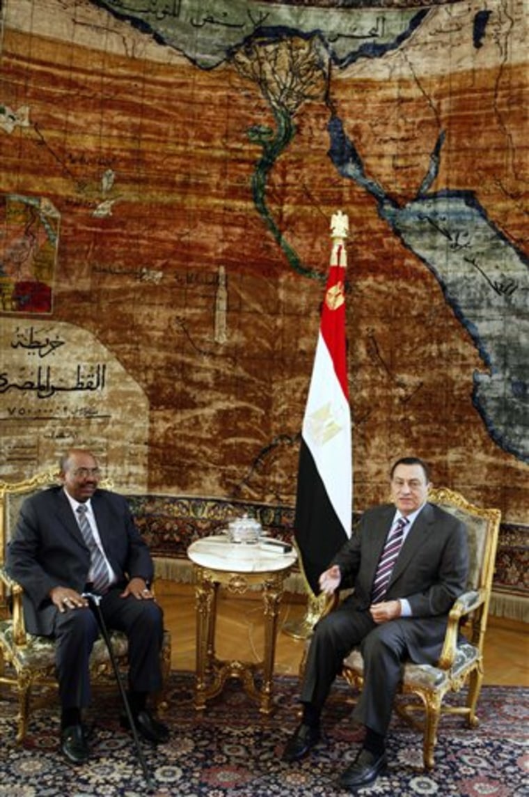 APTOPIX Mideast Egypt Sudan