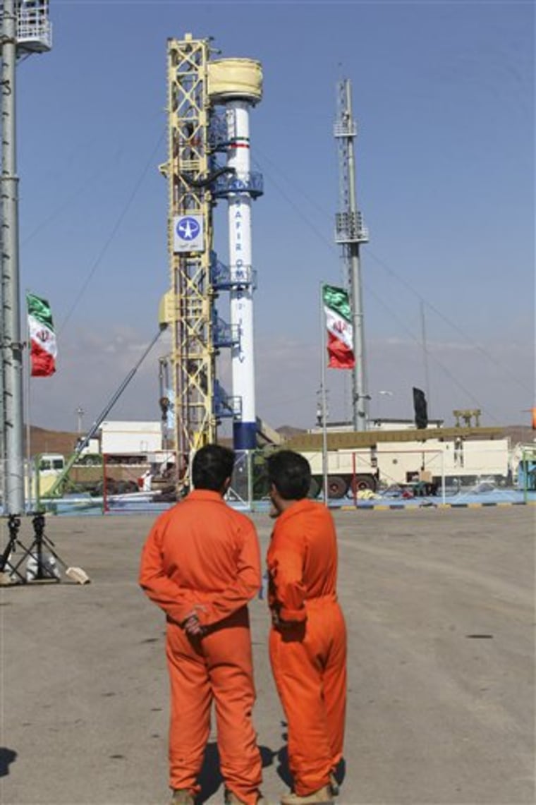 Mideast Iran Space