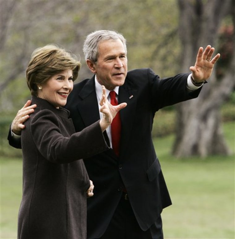 President Bush and first lady Laura Bush released their 2006 federal tax returns, showing an increase of $30,600 to their adjusted gross income over 2005.