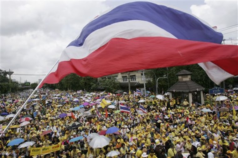 APTOPIX Thailand Political Tensions