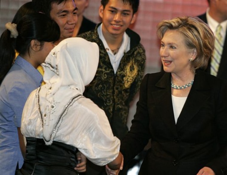 Philippines US Clinton
