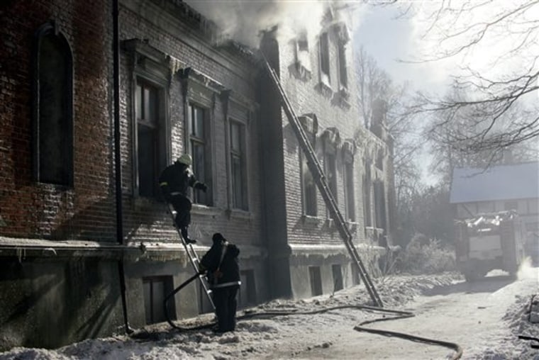 Fire in Latvia leaves 25 dead or missing
