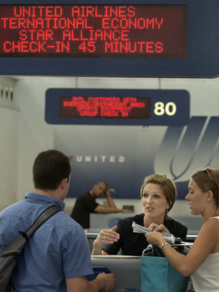 High fuel prices have prompted United Airlines to raise the fares for international flights.