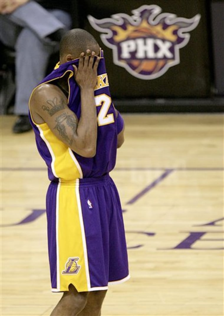 Kobe Bryant's ties to Phoenix Suns run deep