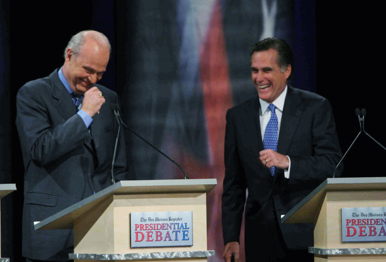 Republican Presidential Candidates Debate In Iowa