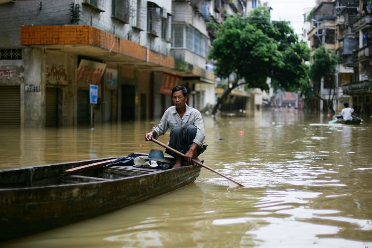 Heavy Rains Flood Southern China