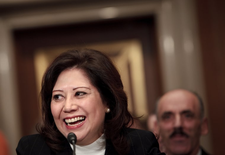 Senate Holds Confirmation Hearing For Solis As Labor Secretary