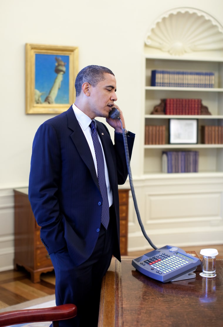 U.S. President Obama Speaks To Senator Arlen Specter