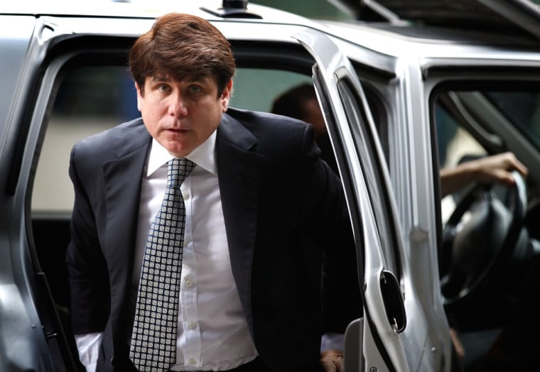 Image: Blagojevich Arrives At Court For Corruption Trial