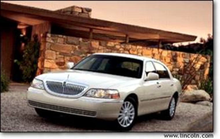 The new Lincoln Town Car BPS will look very much llike the standard model pictured here, which security experts say is the whole idea.