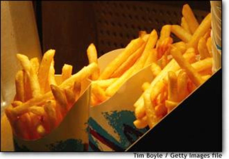 Recent research suggests processed foods — such as french fries, doughnuts and other starchy or sugary snacks —may promote acne.
