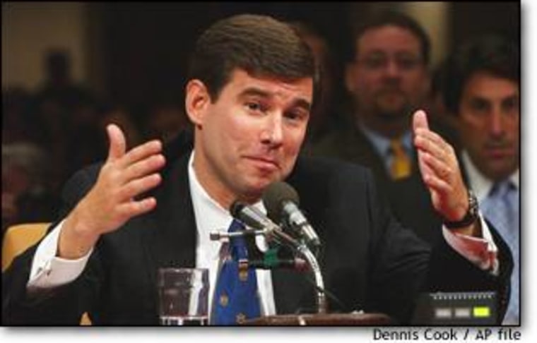 William Pryor Jr., testifying on Capitol Hill. The Senate Judiciary Committee approved his nomination to the 11th U.S. Circuit Court of Appeals.