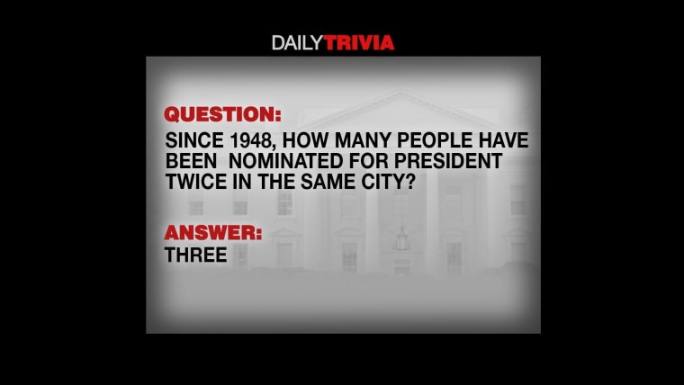 Double Dose of Daily Trivia