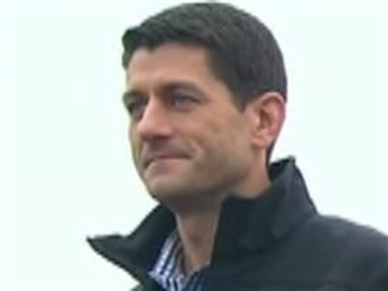 Paul Ryan at a stump speech
