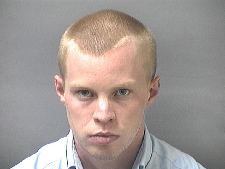 Mugshot of 23-year old Colin Small, the Pennsylvania resident arrested Thursday for destroying voter registration forms in Rockingham County, VA. (Photo: Rockingham County Sheriff's Office)