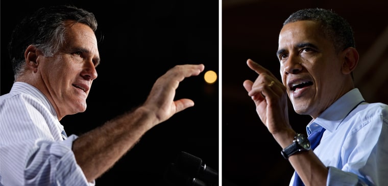 Mitt Romney and Barack Obama (Charles Dharapak/Carolyn Kaster/AP)