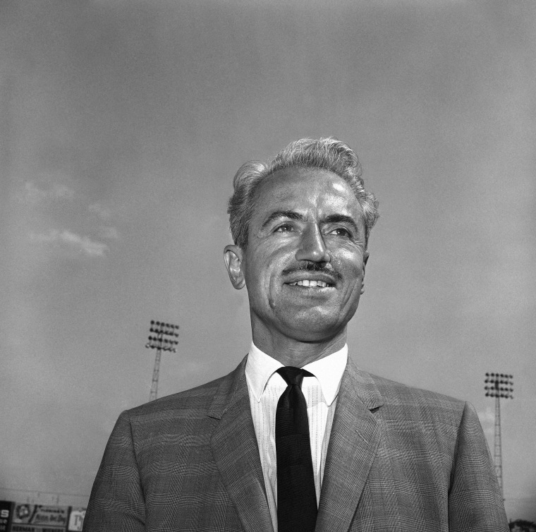 Marvin Miller, head of former union official seeking executive director's job April 1, 1966 in Major League Baseball Players Association. (AP Photo)