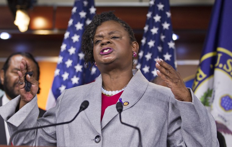 Rep. Gwen Moore (D-WI) recounts her own history of being sexually assaulted during her childhood and then raped as a young woman as she and other Democrats in the House push for the unrestricted reauthorization of the Violence Against Women Act last...
