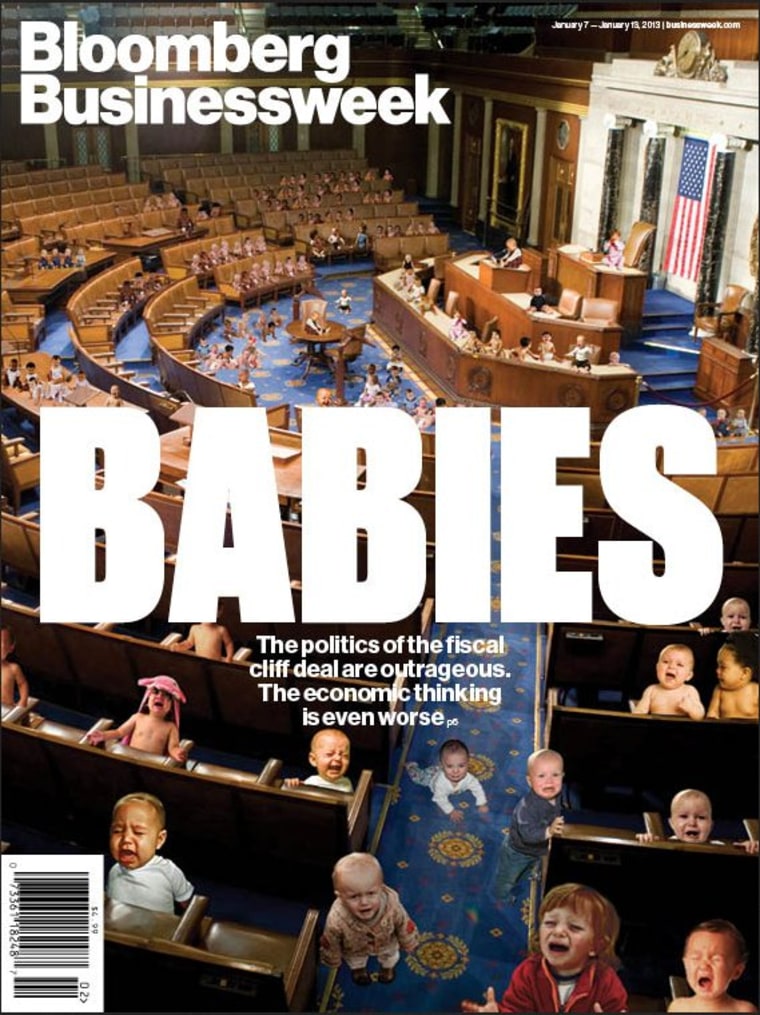 Bloomberg Businessweek's latest cover. About sums it up, too.