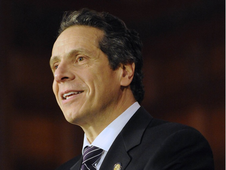New York Governor Andrew Cuomo is seeking to expand women's rights in his  state. (REUTERS/Hans Pennink)