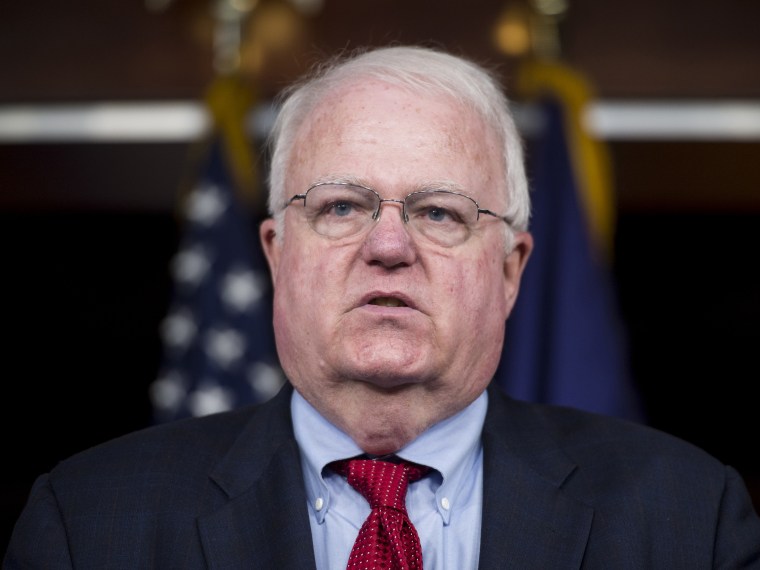File Photo: Rep. Jim Sensenbrenner, R-Wisc., speaks during his news conference on a bill to repeal certain provisions on the Affordable Care Act on Tuesday, July 10, 2012. (Photo By Bill Clark/CQ Roll Call, File)