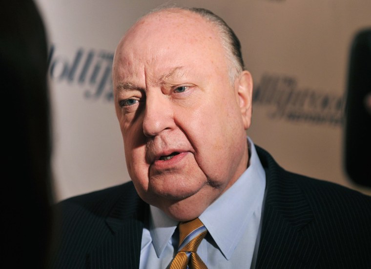 Roger Ailes, president of Fox News Channel, attends the Hollywood Reporter celebration of \"The 35 Most Powerful People in Media\" at the Four Season Grill Room on April 11, 2012 in New York City. (Photo by Stephen Lovekin/Getty Images)