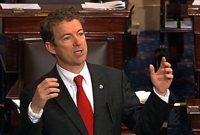 rand paul filibustering march 6