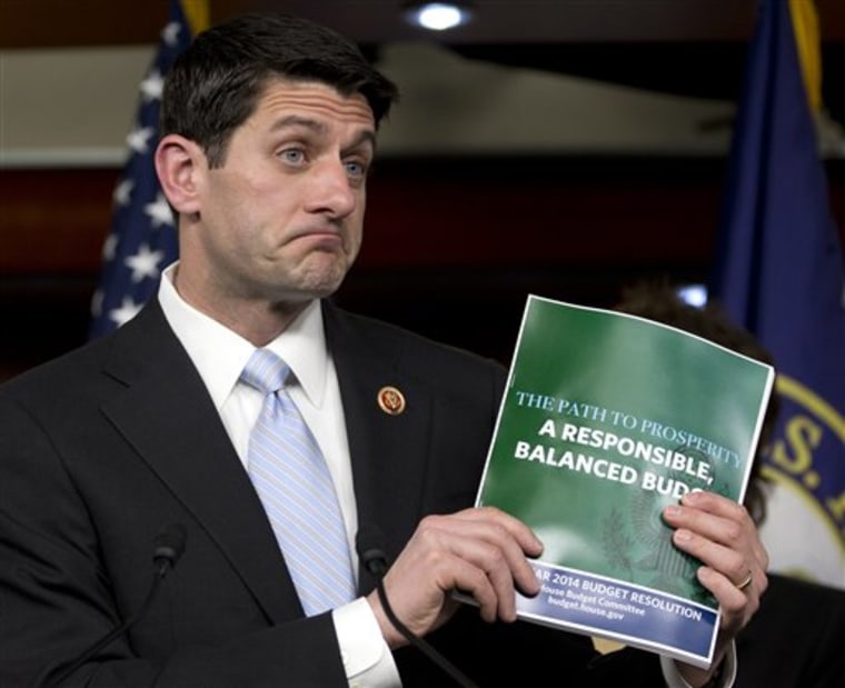 Even some conservatives are unimpressed with Paul Ryan's latest budget.(AP Photo/Carolyn Kaster)