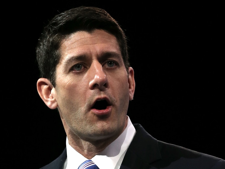 U.S. Sen. Paul Ryan (R-WI) delivers remarks during the second day of the 40th annual Conservative Political Action Conference (CPAC) March 15, 2013 in National Harbor, Maryland. The American conservative Union held its annual conference in the suburb...
