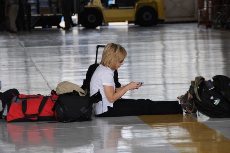 Jan. 16, 2010: NBC's Andrea Mitchell arrives in Haiti days after an earthquake devastated the land.