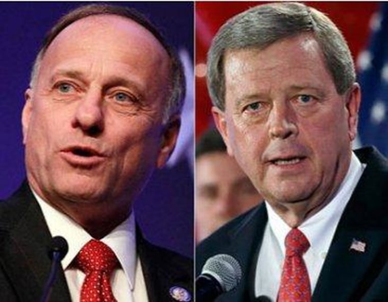 Republican Reps. Steve King and Tom Latham of Iowa