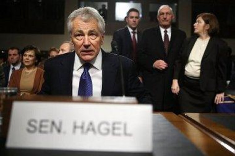 GOP challenges Chuck Hagel one last time