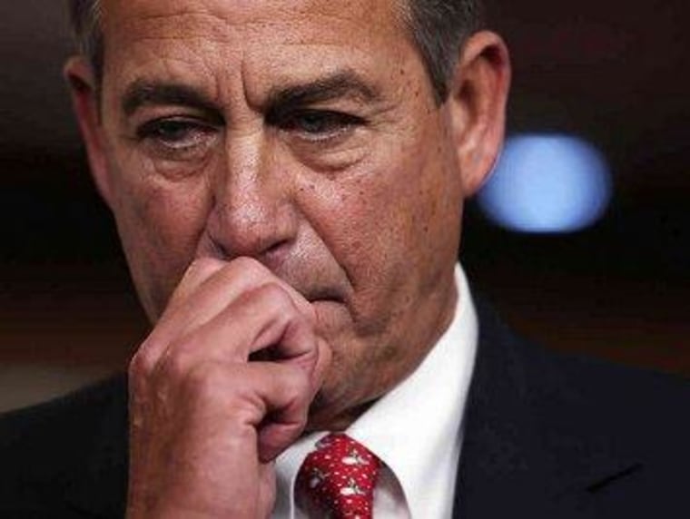 Boehner (briefly) supports 'real background checks on everyone'