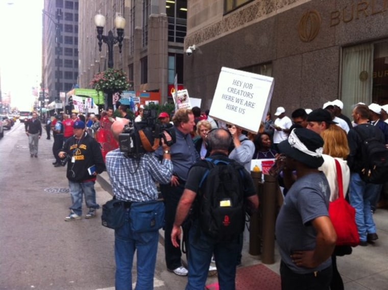 Ed and \"Take Back Chicago\" March