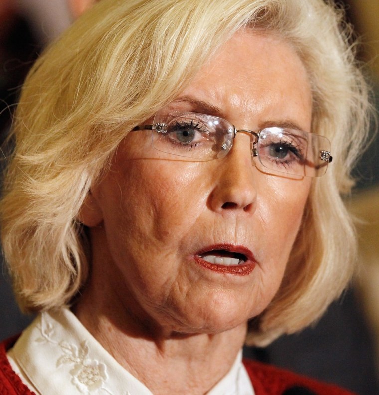 Lilly Ledbetter speaks during a news conference at the U.S. Capitol June 5, in Washington, D.C.