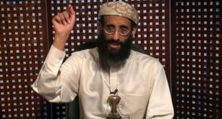 This undated still image from video released in October 2010 from the SITE Intelligence Group shows Anwar al-Aulaqi, a radical Yemeni-American cleric in Yemen, speaking in a new audio speech released on February 13, 2011.