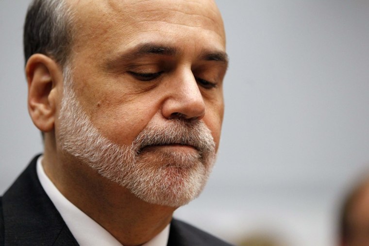 Federal Reserve Chairman Ben Bernanke, July 18, 2012.