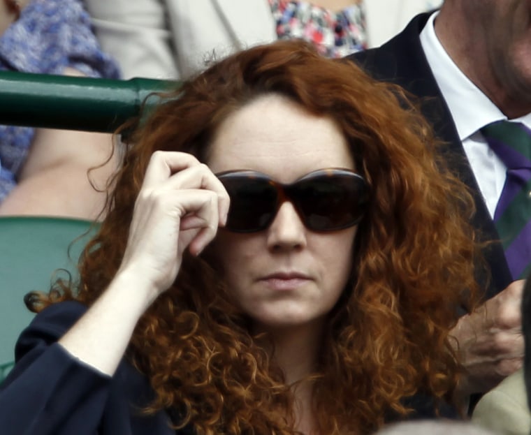 Rebekah Brooks in London in this July 1, 2011 file photograph.