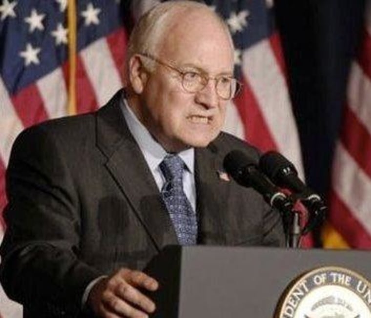 Cheney's 'second-rate' personnel assessments
