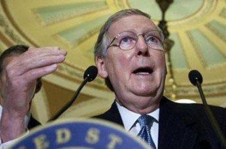 The hostage McConnell sees as 'worth ransoming'