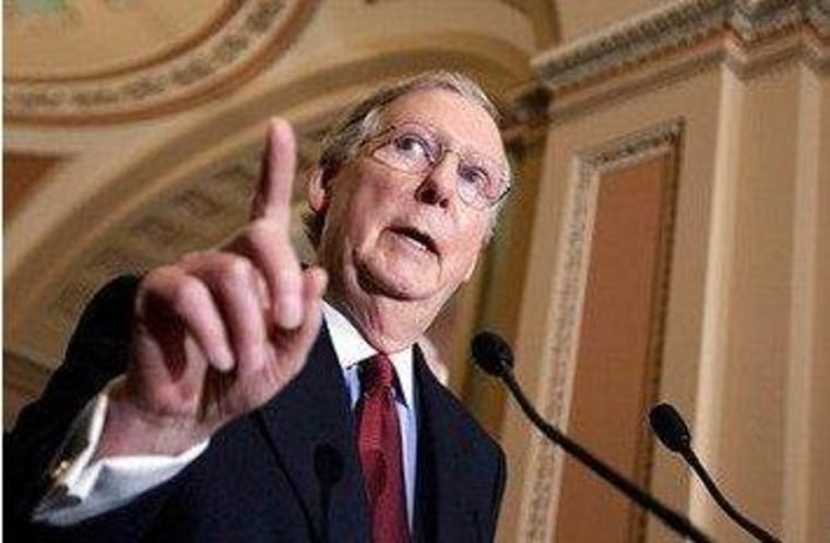 What we learned from McConnell's failed gambit
