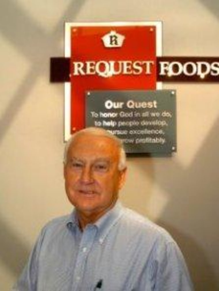 Request Foods President Jack DeWitt