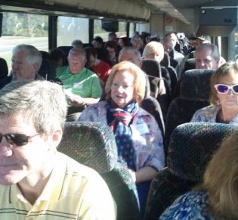 On the bus with Alabama's 'Battleground Patriots'