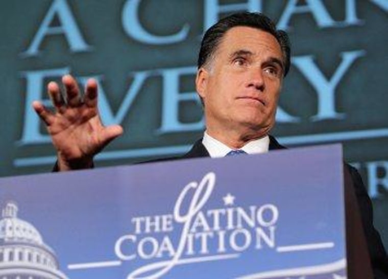 Romney far short of Latino goal
